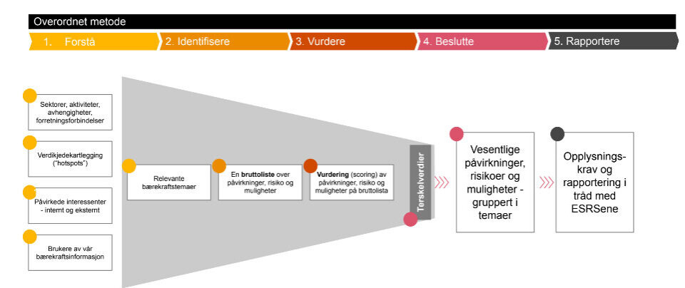PwCs fem faser for å oppfylle CSRD-regelverket