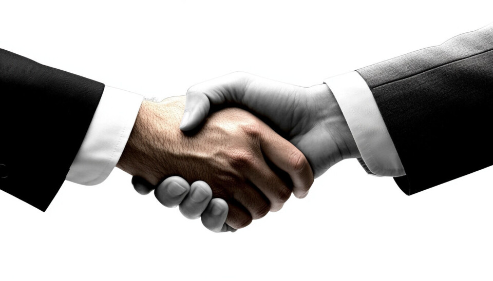 Agree to partner, or agree to part?