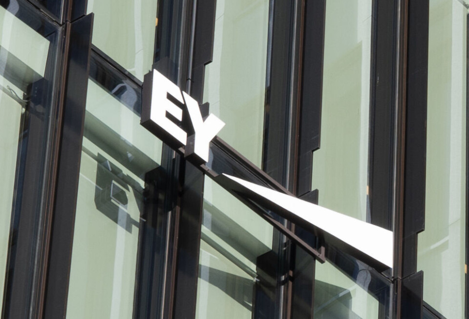 Fasaden til EYs kontor i Oslo