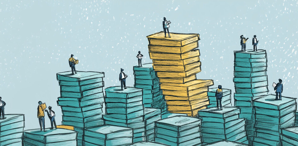 Finanstilsynet-sjef Per Mathis Kongsrud kan konkludere med at det var færre inkassosaker i bedriftsmarkedet i første halvår 2024.