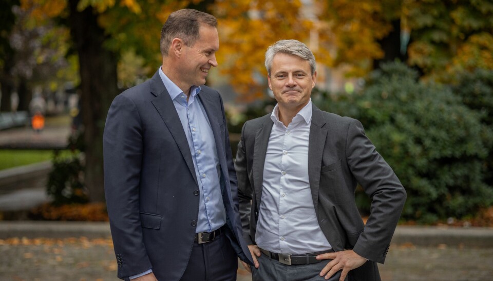 Knut Grotli og Andreas Vik har ikke tatt foten av gasspedalen i Aider.