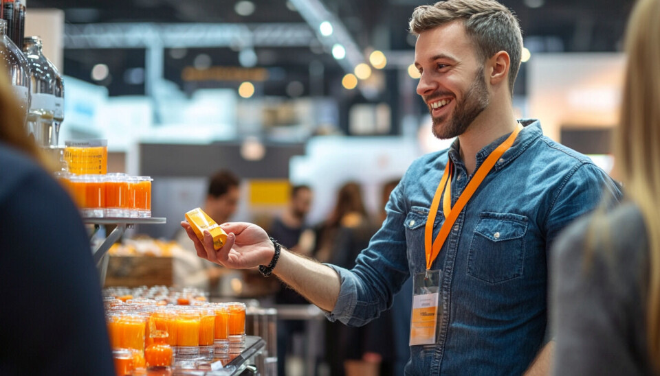 Etter nyttår kan momsregnestykket se annerledes ut når små reklamegaver for eksempel deles ut på messer.