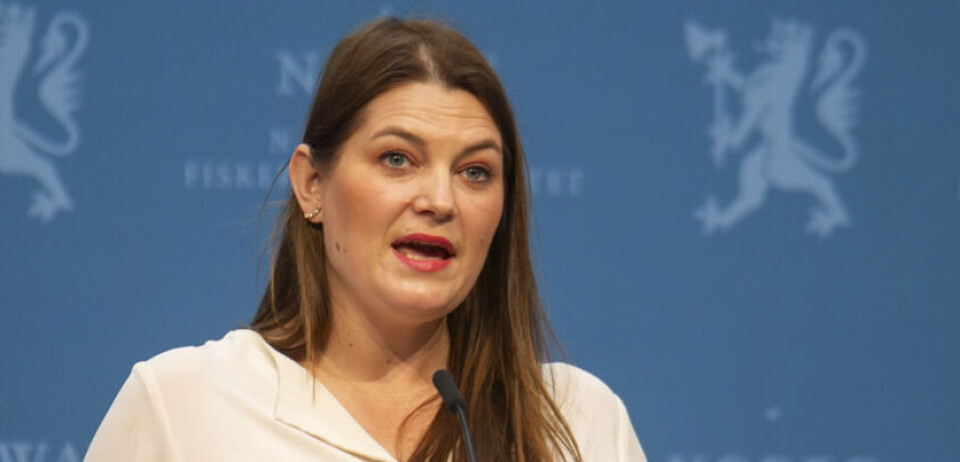 Næringsminister Cecilie Myrseth.