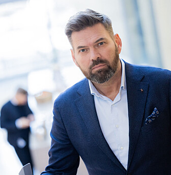 Steinar Nielsen i Intrum sier at inkassoselskapene er viktig for både bedrifter og mennesker. Steinar Nielsen i Intrum