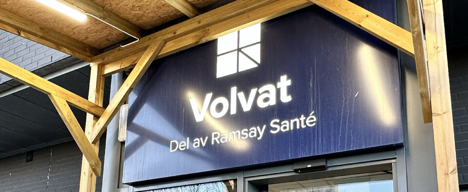 Inngangspartiet til Volvat på Storo.