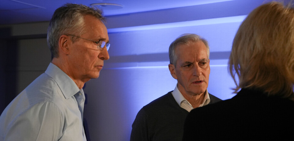 ESAs beslutning kommer utvilsomt som en hyggelig nyhet for Støre & Stoltenberg, som nå er i gang med budsjettarbeidet for 2026 med budsjettkonferanse på Klækken hotell.