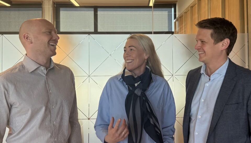 Daglig leder Mette Fossum i Sustainability AS er godt fornøyd med å ha rekruttert de erfarne ressursene Anders Vieth Rør (t.v.) og Daniel Dammann til selskapet.