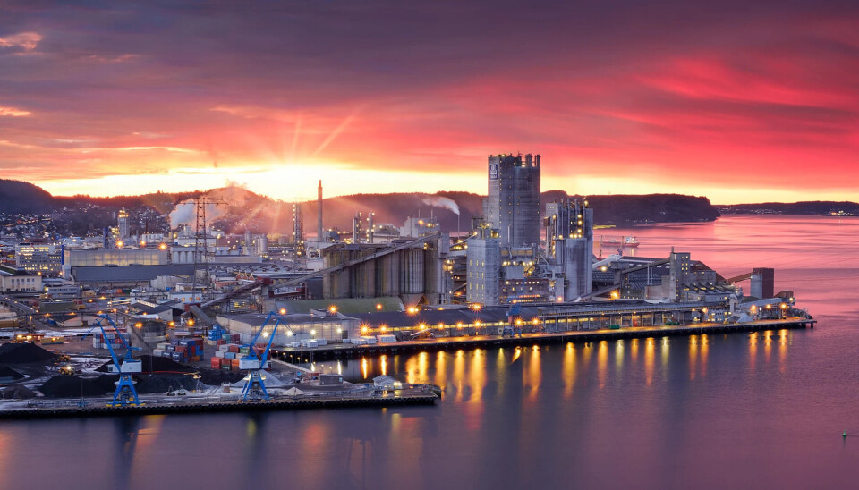 Bernhard Mauritz Stormyr, VP Sustainability Governance i Yara, sier at ESRS er et godt forsøk på å få dette til, men det blir for komplekst. Her fra Yara i Porsgrunn.