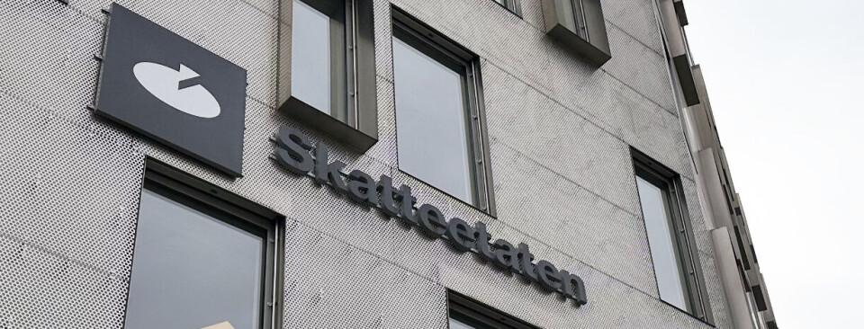 Fasaden på Skatteetatens kontorer i Schweigaards gate.