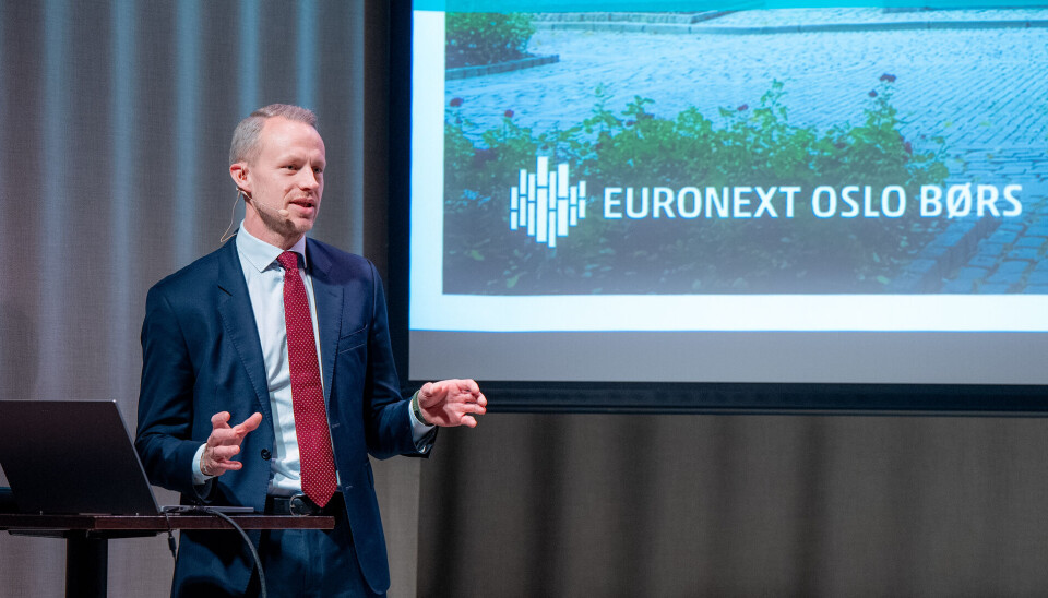 Eirik Ausland er direktør førstehåndsmarkedet i Euronext Oslo Børs. Tirsdag fortalte han blant annet forsamlingen på Agenda CFO hva det kan bety for børsnoterte selskaper å kommunisere godt med private investorer.