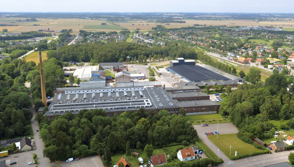 Det er Höganäs Borgestad som står for det mest komplekse bærekraftsarbeidet, ikke minst fordi verdikjeden strekker seg langt utenfor Europas grenser, sier CEO Pål Feen Larsen. Her fra fabrikken i Skåne.