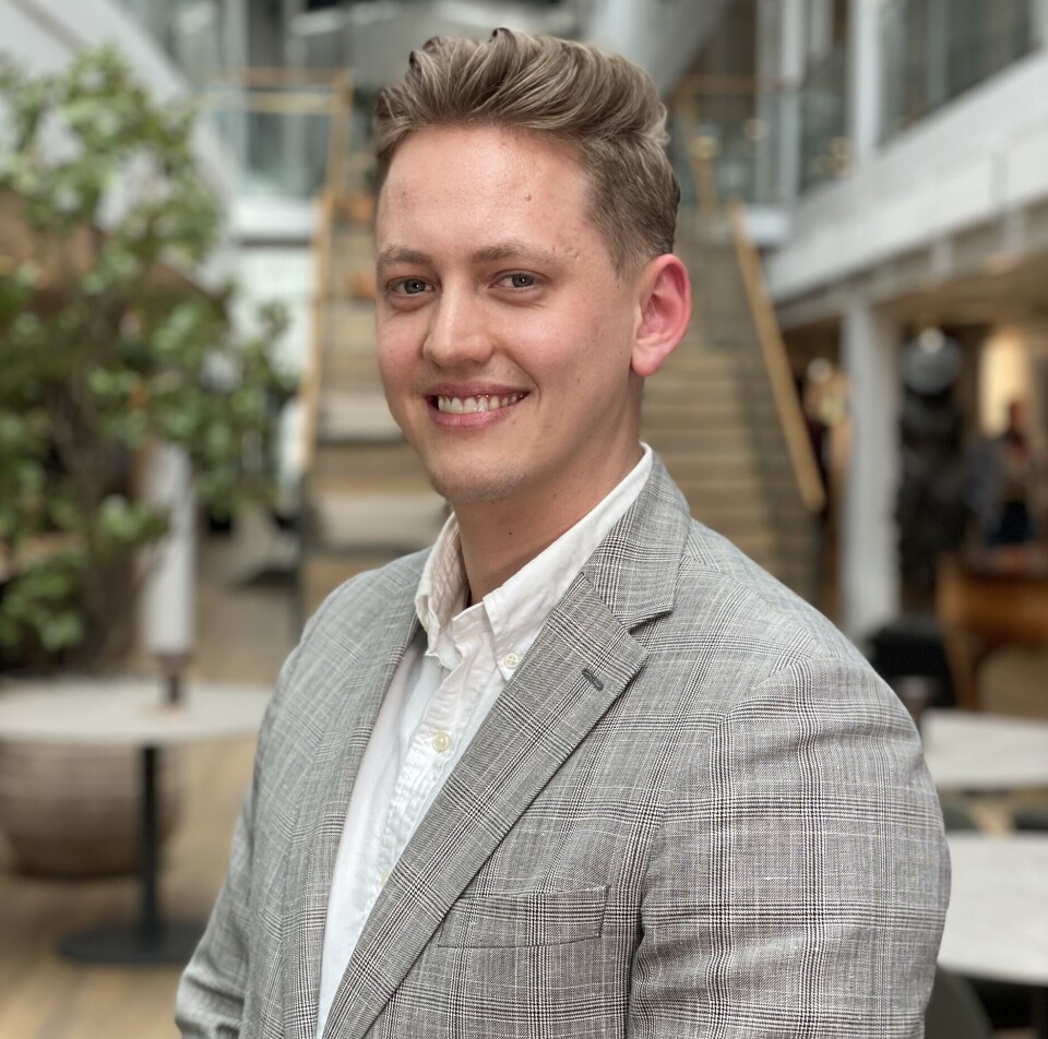 Prosjektleder Oliver Tobias Gran i Amesto Solutions