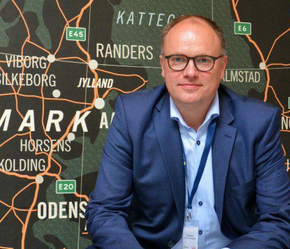 Cereda-sjef Peter Skjerning ønsker Aider – og andre, nordiske regnskapsforetak – velkommen til Danmark. (Og ja, han kan nok ligne litt på Claus Bonde Hansen av utseende, men dette er så absolutt Skjerning!).