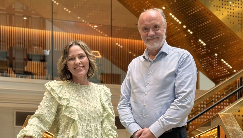 Merethe Sandum skal lede den nye reiselivssatsningen som TheVIT Group – her representert ved adm. direktør Stein-Ragnar Noreng – drar i gang med Mack-konsernet.