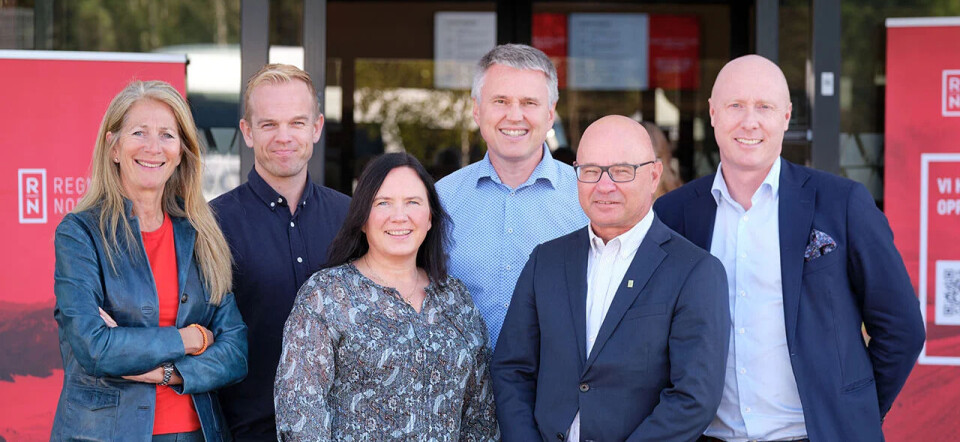 Brenden ble valgt inn i styret for Regnskap Norge i 2022, og sitter minst til neste år. Her er han sammen med styret som ble valgt i fjor: Styreleder Ingebjørg Harto, Erik Østebø, nestleder Mona Kristin Haagensen, Stig Vestnes og Andreas Helset. Linda Brennbakk var ikke til stede da bildet ble tatt.