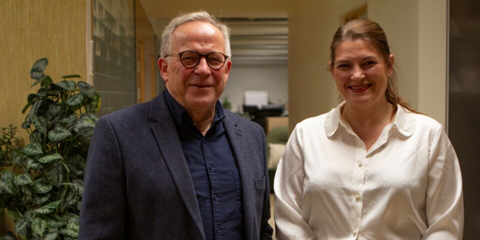 Lars Peder Brekk og Cecilie Myrseth smilte om kapp da det nye Støtteregisteret ble åpnet hos Brønnøysundregistrene 20. januar i år. Nå vil regjeringen at absolutt all næringsrelatert støtte – fra første krone – skal inn i registeret.
