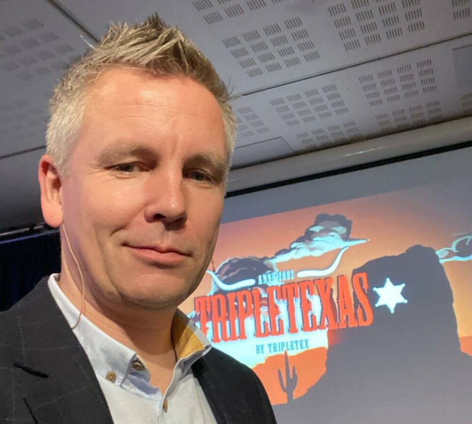 Jan Strandbakke er CPTO – produkt- og teknologidirektør – i Tripletex.