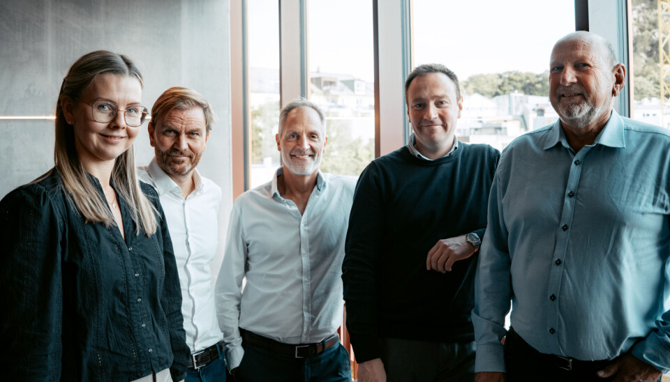 Fra venstre: Sofie Skeide Lorgen, Martin Vikesland, Terje Notøy, Sondre Stiklestad og Odd Einar Mortensen.