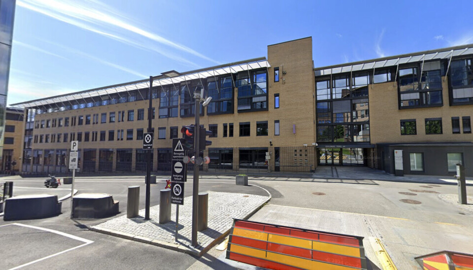 Næringslivet gir rødt lys og full stopp for regjeringens forslag om å ta bort bedrifters rett til erstatning etter urettmessig straffeforfølging. Her Justis- og beredskapsdepartementets kontorer i Nydalen, Oslo.