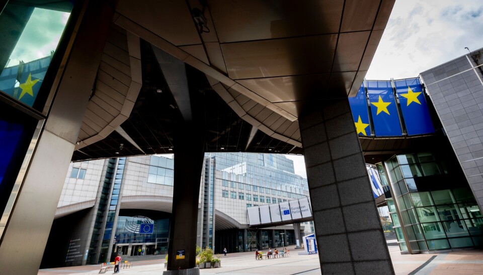 Europaparlamentet i Brussel