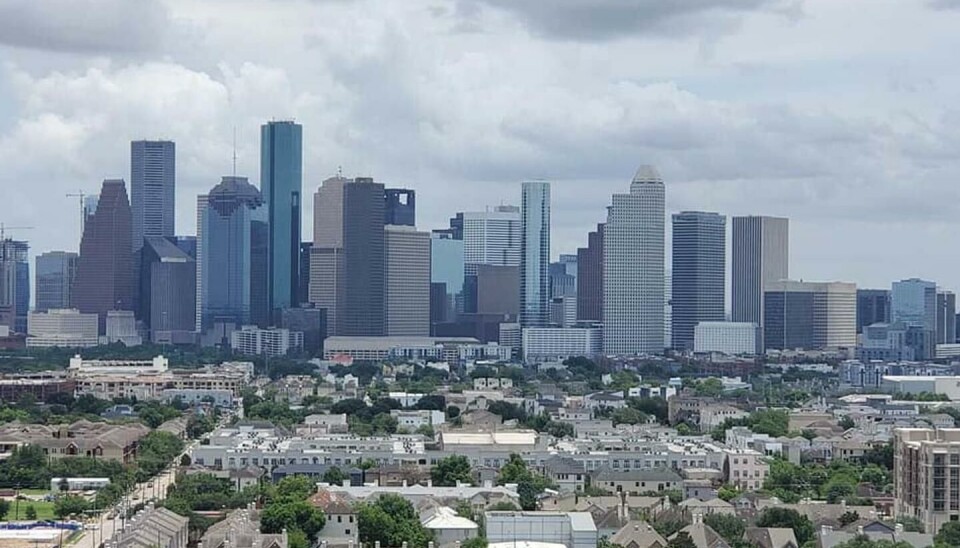 En femtedel av eksportverdien til USA kommer nå fra maskiner og transportmidler, hovedsakelig offshoreteknologi, pumper og spesialutstyr til energi- og industrisektoren. Her Houston, Texas, en viktig destinasjon for denne eksporten.